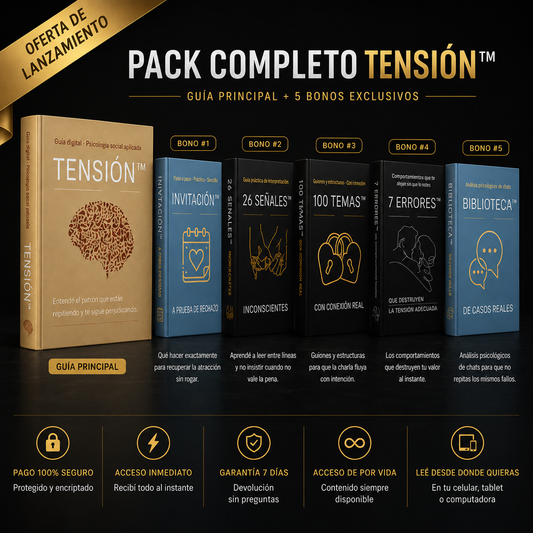 🔥Tensión™ + 5 Bonos